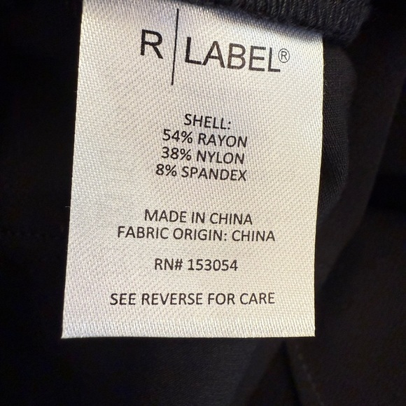 The Reset R Label Black Pant Women’s Size Medium - Picture 8 of 10